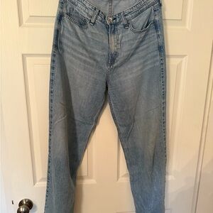 rag & bone Light Blue Women's wide leg - Lori full Length Jean